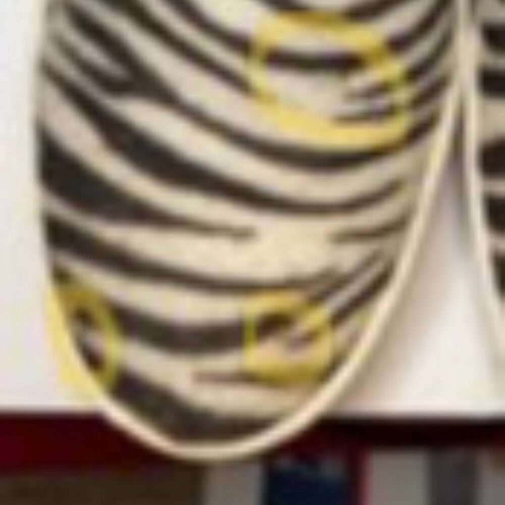 Aldo Zebra Print Platform Slip‑Ons – Size 7 - Picture 7 of 7